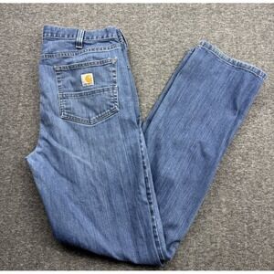 Carhartt‎ Jeans Mens 36x34 Rugged Flex Relaxed Fit 5 Pocket Workwear BD2804-M